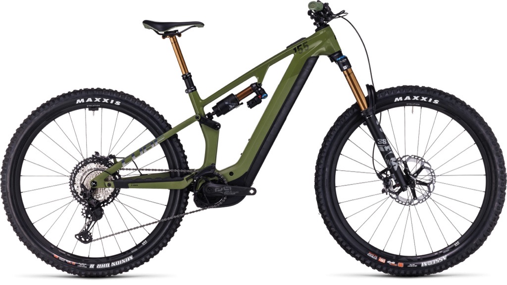 Hybrid One55 E-MTB is a new model from German bike manufacturer Cube.